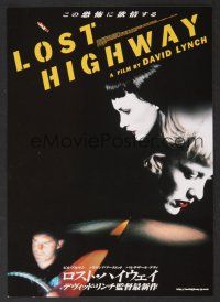 9m806 LOST HIGHWAY Japanese 7.25x10.25 '97 David Lynch, Bill Pullman, pretty Patricia Arquette!