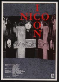 9m841 NICO ICON Japanese 7.25x10.25 '96 biography of the famous goddess, pop star, junkie, icon!