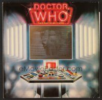 9m022 DOCTOR WHO TV record album '86 British science fiction tv series, theme music!