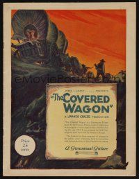 9m067 COVERED WAGON program '23 James Cruze, pioneers & wagon train on Oregon Trail!