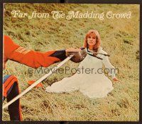 9m074 FAR FROM THE MADDING CROWD program '68 sexy Julie Christie, Terence Stamp, Peter Finch