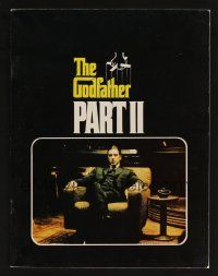 9m078 GODFATHER PART II program '74 Al Pacino in Francis Ford Coppola classic crime sequel!