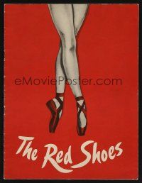 9m099 RED SHOES program '48 directed by Michael Powell & Emeric Pressburger, dancer Moira Shearer!