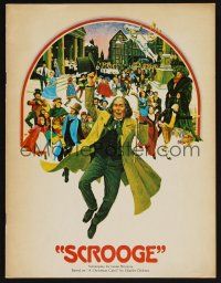 9m106 SCROOGE program '71 Albert Finney as Ebenezer Scrooge, classic Charles Dickens story!