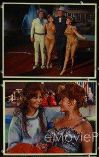 9m196 CIRCUS WORLD 5 color Ital/U.S. stills '65 sexy Claudia Cardinale, John Wayne, Rita Hayworth
