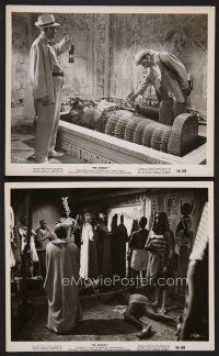 9p917 MUMMY 2 8x10 stills '59 Terence Fisher Hammer horror, cool image of Egyptians!