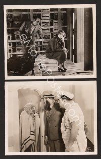 9p936 PROFESSOR BEWARE 2 8x10 key book stills '38 Harold Lloyd slapstick comedy!