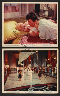 9p934 PRODIGAL 2 color EngUS 8x10 stills '55 sexiest Biblical Lana Turner & Edmond Purdom!