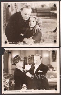 9p672 FACE BEHIND THE MASK 4 8x10 stills '41 Peter Lorre as cold-blooded killer, Evelyn Keyes!