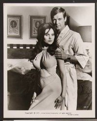 9p596 LIVE & LET DIE 8 8x10 stills '73 Roger Moore as James Bond, Jane Seymour, Yaphet Kotto!