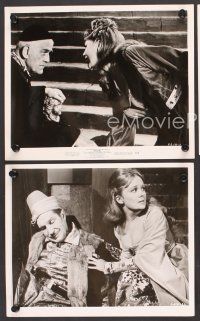 9p795 RAVEN 3 8x10 stills '63 Roger Corman directed, Boris Karloff & Vincent Price!