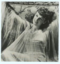 9p560 ROSEMARY LANE deluxe 8.75x9.25 still '30s sexy close portrait of the actress by Hurrell!