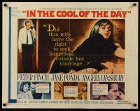 9r035 IN THE COOL OF THE DAY signed 1/2sh '63 by Jane Fonda, she gave all her love to a stranger!