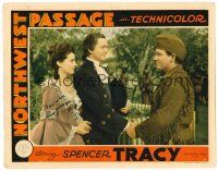 9r057 NORTHWEST PASSAGE signed LC '40 by Robert Young, who's with Spencer Tracy & Ruth Hussey!