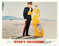 9r060 RYAN'S DAUGHTER signed LC #4 '70 by Robert Mitchum, Sarah Miles & Christopher Jones on beach!