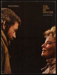 9r011 ANTHONY HOPKINS signed program '67 lots of cool images from The Lion in Winter!