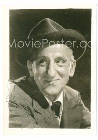 9r132 JIMMY DURANTE signed deluxe 5x7 still '60s head & shoulders portrait of the famous comedian!
