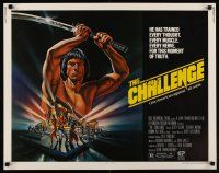 9s422 CHALLENGE 1/2sh '82 Toshiro Mifune, John Frankenheimer, samurai artwork by C.W. Taylor!