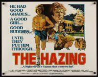 9s512 HAZING 1/2sh '77 college horror comedy, a night of fun and games that went too far!