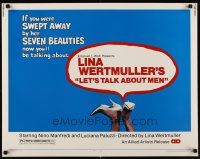 9s589 LET'S TALK ABOUT MEN 1/2sh '76 Lina Wertmuller's Questa Volta Parliamo Di Uomini!