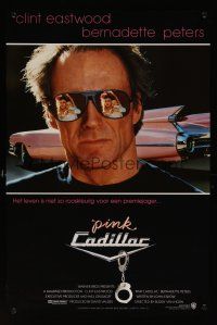 9t675 PINK CADILLAC Belgian '89 Clint Eastwood is a real man wearing really cool shades!
