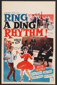 9t690 RING-A-DING RHYTHM Belgian '62 Chubby Checker, rock 'n' roll, It's Trad, Dad!