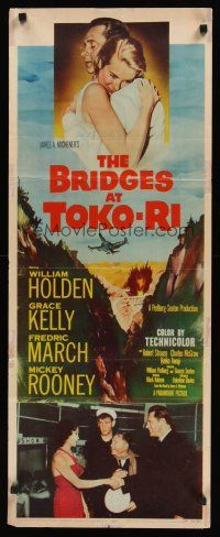 9t053 BRIDGES AT TOKO-RI insert '54 Grace Kelly, William Holden, Korean War, by James Michener!