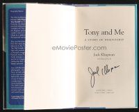 9w008 JACK KLUGMAN signed book + DVD '05 Tony and Me: A Story of Friendship + Odd Couple outtakes!