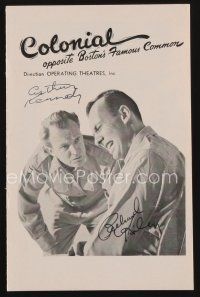 9w047 TIME LIMIT signed playbill '55 by Arthur Kennedy, Richard Kiley, and eight others!