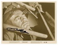 9w129 JACK ELAM signed 8x10.25 still '53 close up standing behind ladder from Count the Hours!