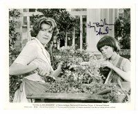 9w174 MARY BADHAM signed 8x10 still '63 gardening with a scowl from To Kill a Mockingbird!