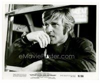 9w182 ROBERT REDFORD signed 8x10 still '70 thinking hard in c/u from Little Fauss and Big Halsy!