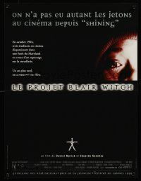 9x697 BLAIR WITCH PROJECT French 15x21 '99 Daniel Myrick & Eduardo Sanchez horror cult classic!