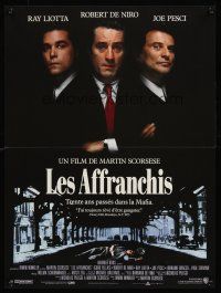 9x734 GOODFELLAS French 15x21 '90 Robert De Niro, Joe Pesci, Ray Liotta, Martin Scorsese classic!