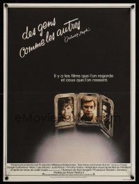 9x762 ORDINARY PEOPLE French 15x21 '80 Donald Sutherland, Mary Tyler Moore, directed by Redford!