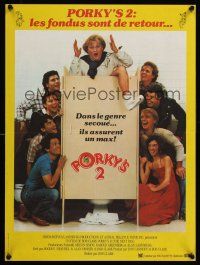 9x765 PORKY'S II: THE NEXT DAY French 15x21 '83 Bob Clark sequel, wait till you see the next day!