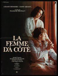 9x785 WOMAN NEXT DOOR French 15x21 '84 Francois Truffaut's La Femme d'a cote, Depardieu, Ardant!