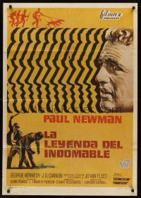 9x162 COOL HAND LUKE Spanish '68 Dennis Hopper, Paul Newman prison escape classic!