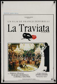 9y689 LA TRAVIATA Belgian '83 directed by Franco Zeffirelli, Placido Domingo, opera!