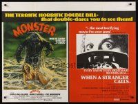 9y221 HUMANOIDS FROM THE DEEP/WHEN A STRANGER CALLS British quad '80 horror double-bill!
