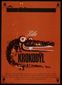 9y392 KATIA & THE CROCODILE Czech 11x16 '65 Plivora-Simkova's Kata a krokodyl, wacky Ziegler art!