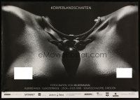 9y086 KOPERLANDSCHAFTEN German '98 photography exhibition, bizarre image of headless topless woman!