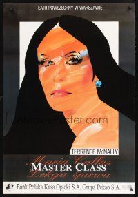 9y314 MASTER CLASS Polish 27x38 commercial poster '97 art of beautiful woman by Waldemar Swierzy!