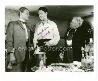 9z274 ORSON WELLES signed 8x10 REPRO still '80s great image of the star from Citizen Kane!