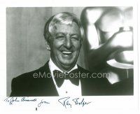 9z278 RAY BOLGER signed 8x10 REPRO still '80s great smiling portrait in tuxedo late in his career!