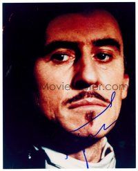 9z248 GABRIEL BYRNE signed color 8x10 REPRO still '00s head & shoulders portrait of the actor!