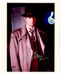 9z249 GARY OLDMAN signed color 8x10 REPRO still '00s great portrait from The Professional!