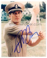 9z281 RICHARD GERE signed color 8x10 REPRO still '00s close portrait from Officer and a Gentleman!