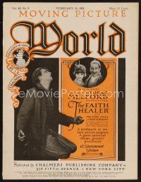 9z061 MOVING PICTURE WORLD exhibitor magazine February 26, 1921 Buster Keaton, Ruth Roland + more!
