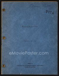 9z121 FLAME OF ARABY script September 28, 1950, screenplay by Gerald Drayson Adams, Wildfire!